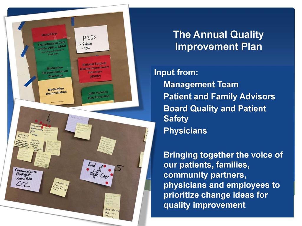 quality improvement plan 
